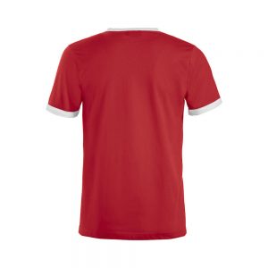 Röd/Vit T-shirt Baksida