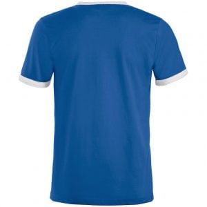 Blå/Vit T-shirt Finland Flagga Baksida
