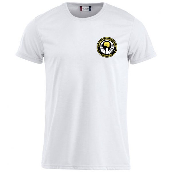 Arvika Karateklubb Vit Funktions T-shirt Bomullskänsla