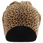 Leopard/Svart Mössa Jersey Framsida