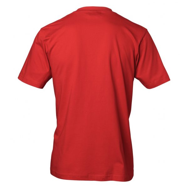 Röd T-Shirt Jultomte Dab Baksida