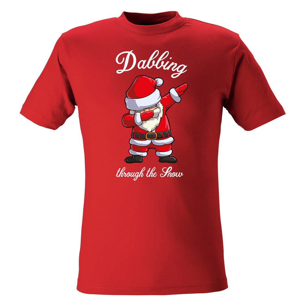 T-Shirt Jultomte Dab | Barn