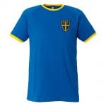 Blågul T-shirt Sverigesköld