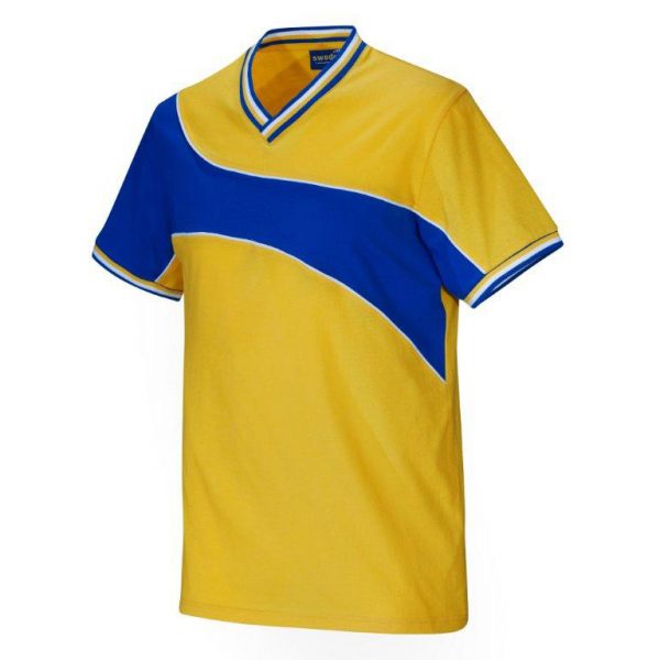 Gul/Blå T-shirt Sverige Supporter