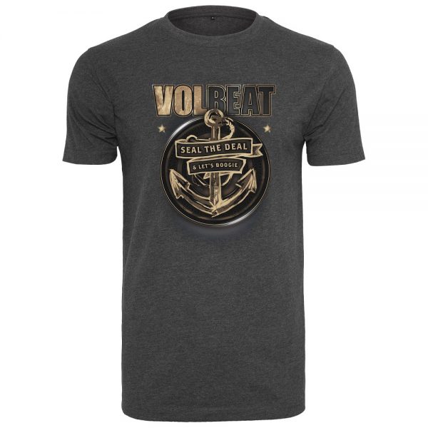 Mörkgrå T-shirt Volbeat Seal The Deal
