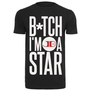 Svart T-shirt Jason Derulo B*tch I'm A Star