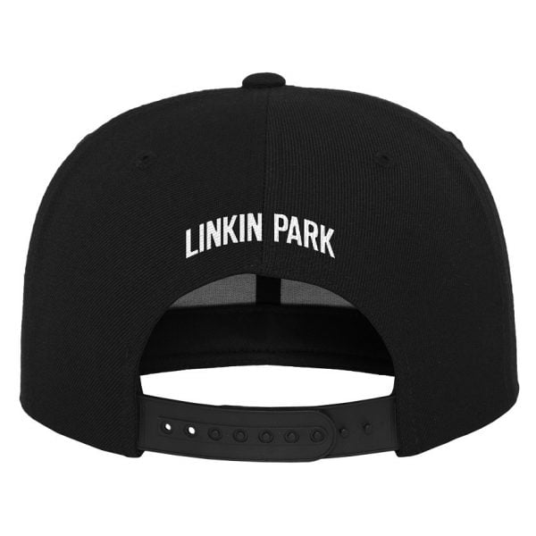 Svart Keps Linkin Park Logo Snapback Baksida