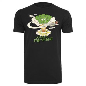 Svart T-shirt Green Day Paradise