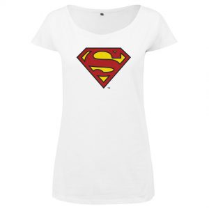 Vit T-shirt Superman Logo