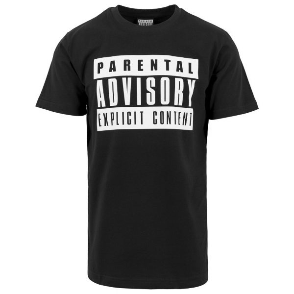 Svart T-shirt Parental Advisory