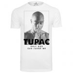 Vit T-shirt Tupac Prayer