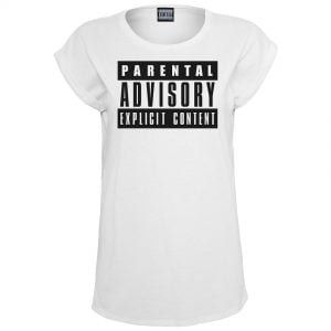 Vit T-shirt Parental Advisory