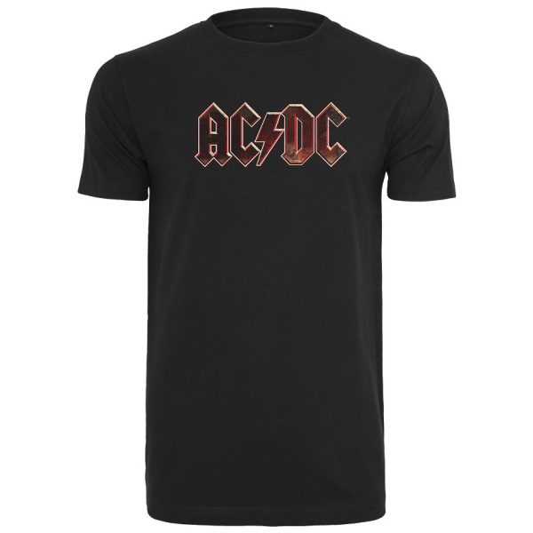 Svart T-shirt AC/DC Voltage
