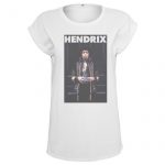 Vit T-shirt Jimmy Hendrix Suit