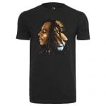 Svart T-shirt Bob Marley Lion Face