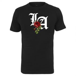 Svart T-shirt LA Rose