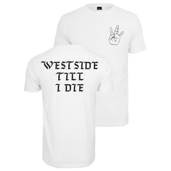 Vit T-shirt Westside Till I Die