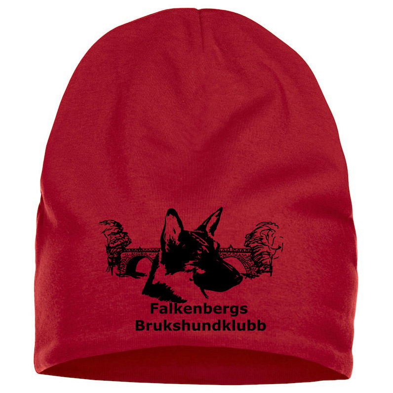Falkenbergs Brukshundklubb Röd Mössa Fleecefoder