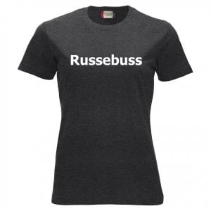 Mörkgrå T-shirt Russebuss SKAM