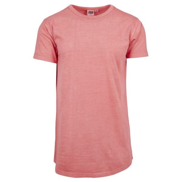 Korall Lång T-shirt Garment Dye Peached UC