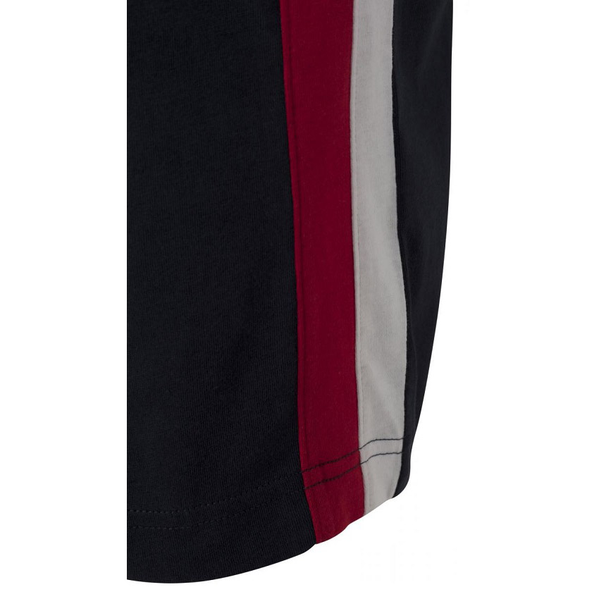Marinblå/Röd/Vit T-shirt Side Stripe UC