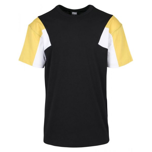 Svart/Gul/Vit T-shirt 3-Tone UC