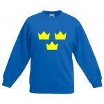 Royalblå Tre Kronor Sweatshirt