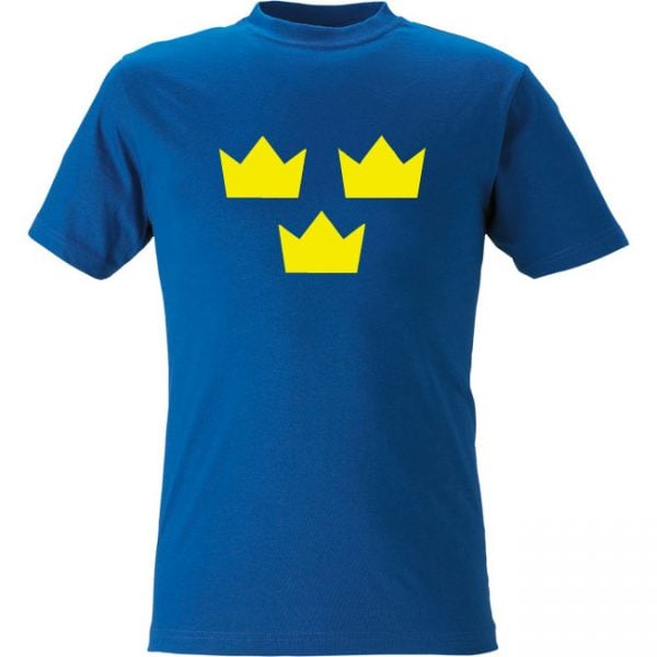 Blå Tre Kronor T-shirt