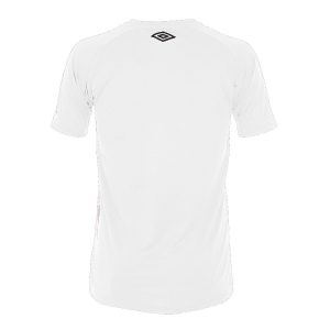 Vit Tränings T-Shirt Fotboll Umbro UX-1 Baksida