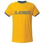 Gulblå Zlatanist T-shirt Zlatan
