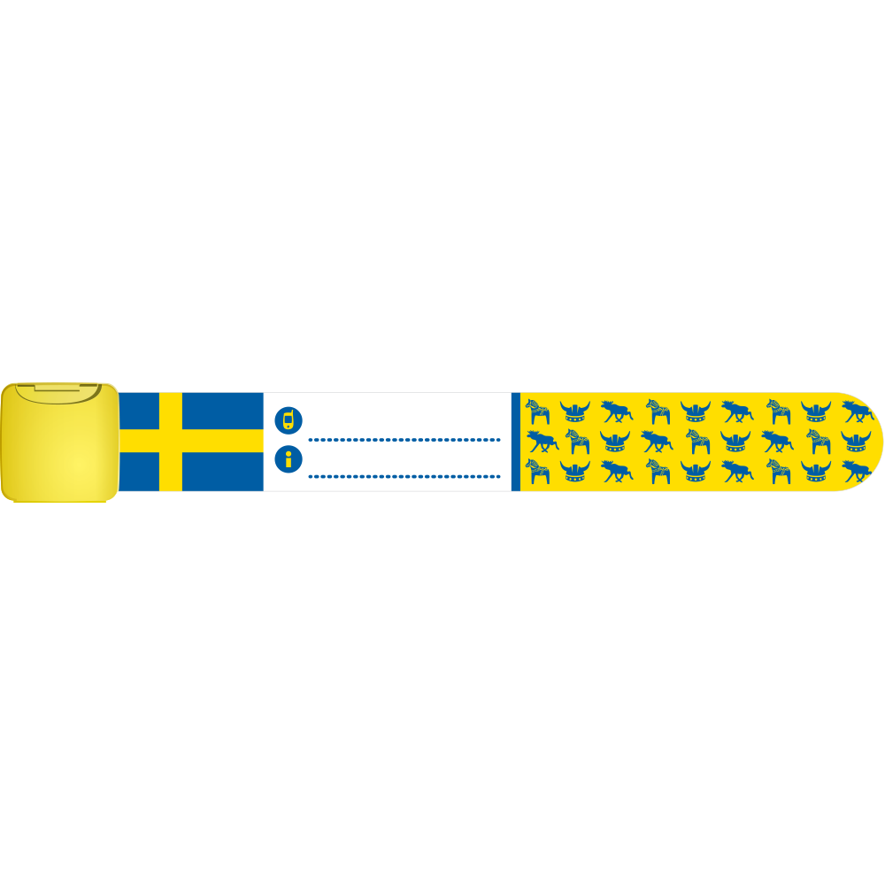 Namnband Sverigesymboler